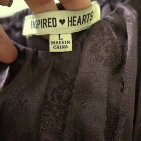 Deep Purple Purple Inspired Hearts Dress - Picture 7 of 10